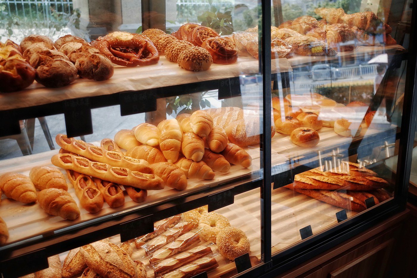 An assortment of morning pastries